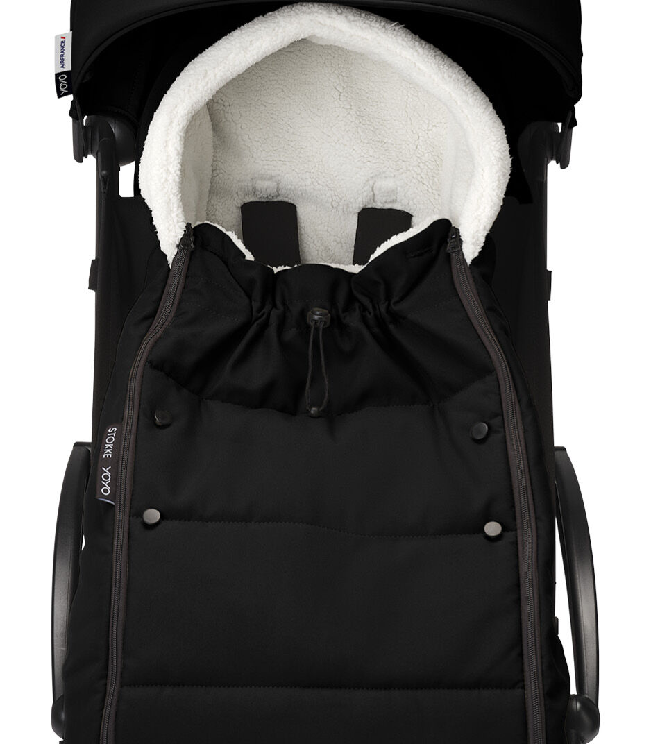 Stokke® YOYO® åkpåse, Black, mainview galleribild 4